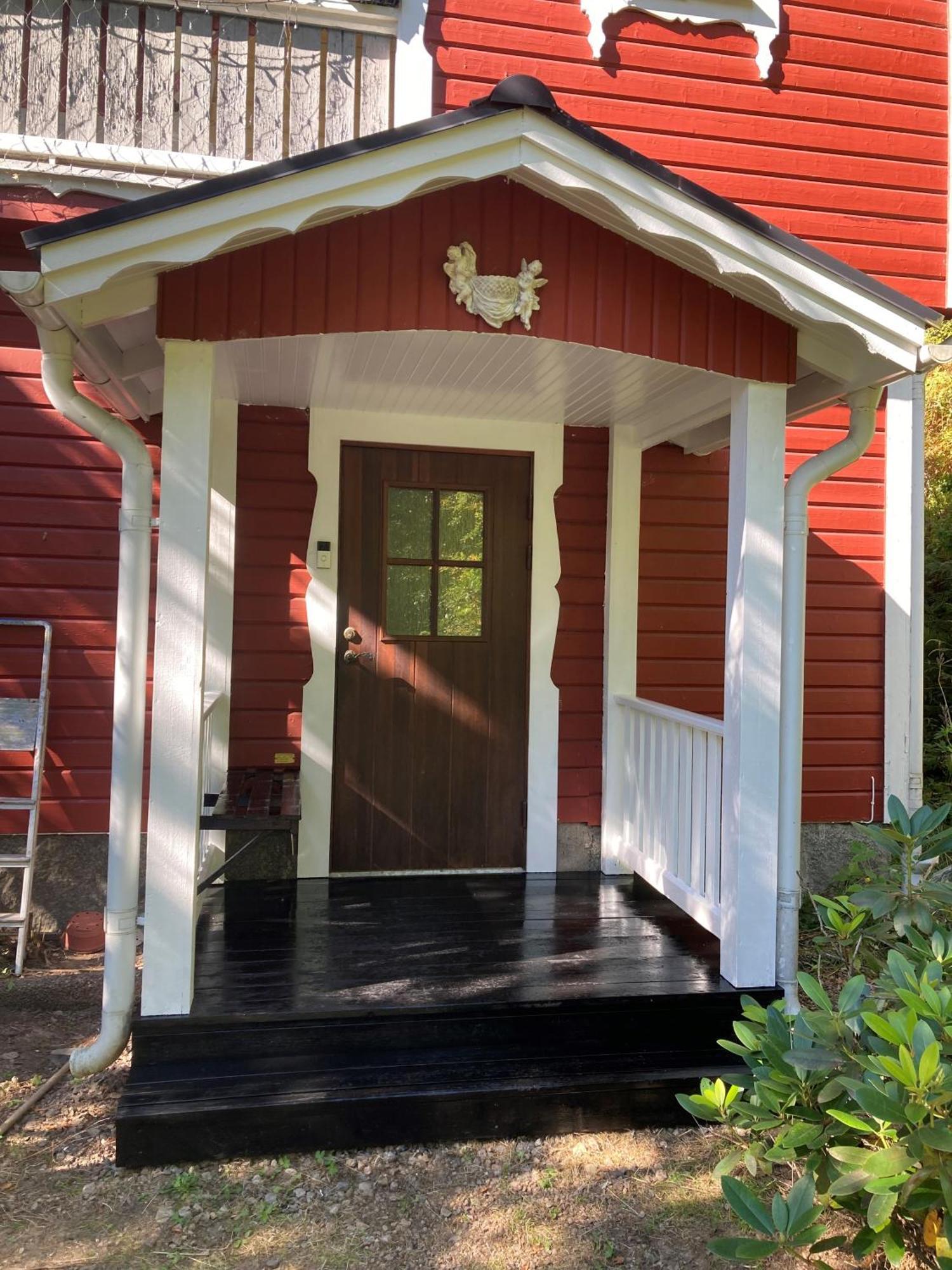 Charmig Villa Med Bastu Och Snabbt Wifi Långav Kültér fotó